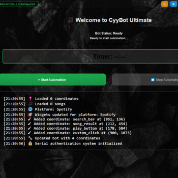 CyyBot Ultimate Front End